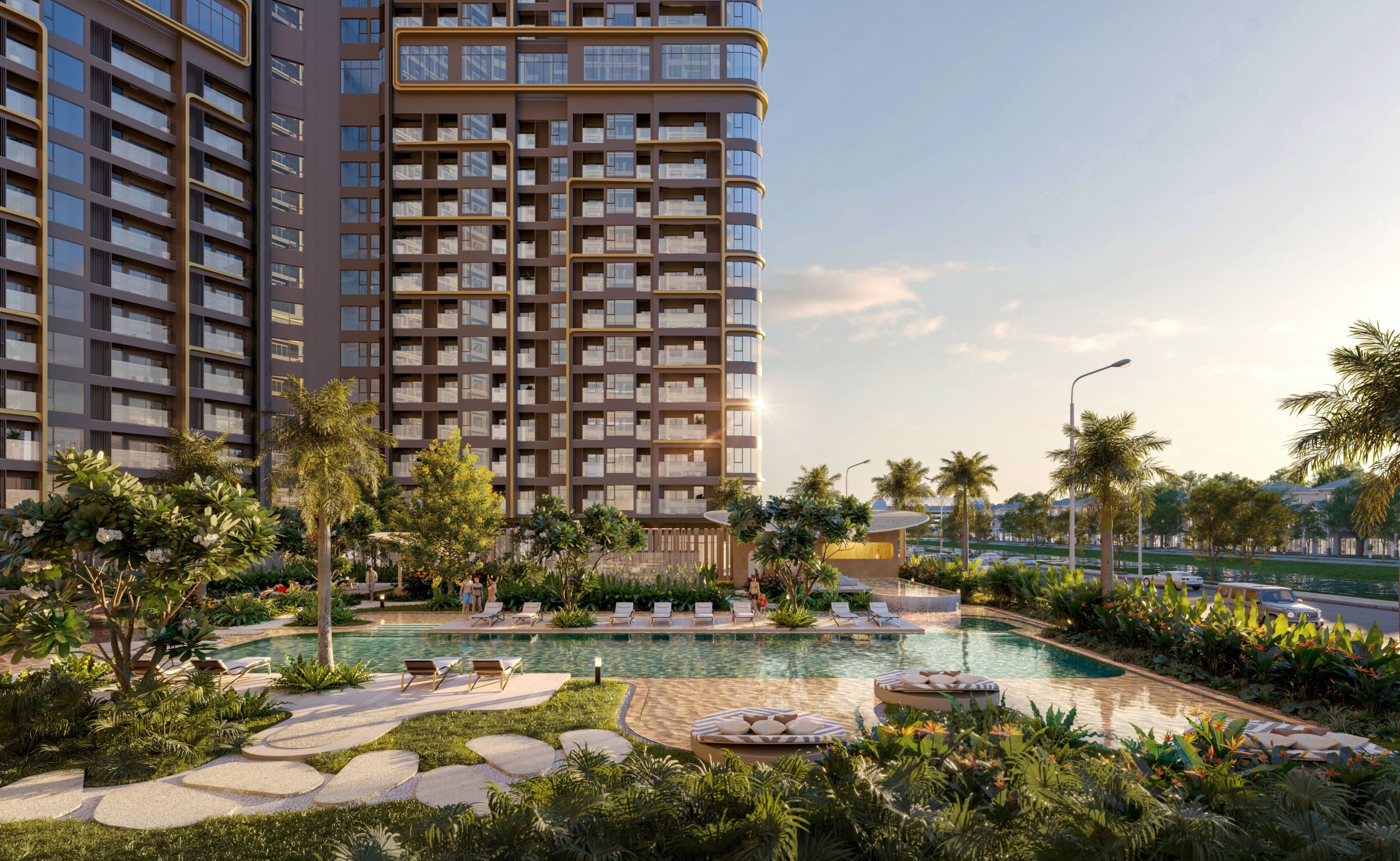 Tiện ích thềm nhà The PALMA