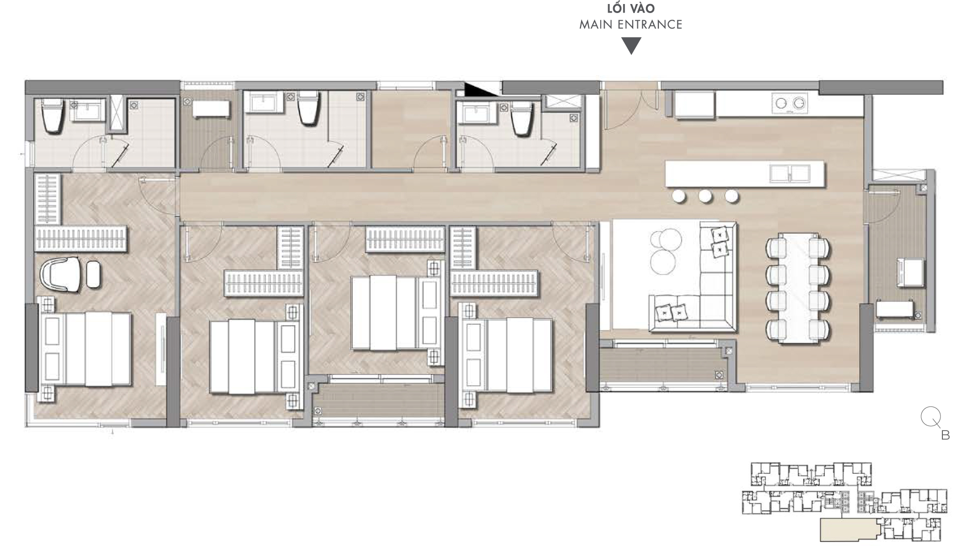 B.05 B.06 Type 1 Floor 2