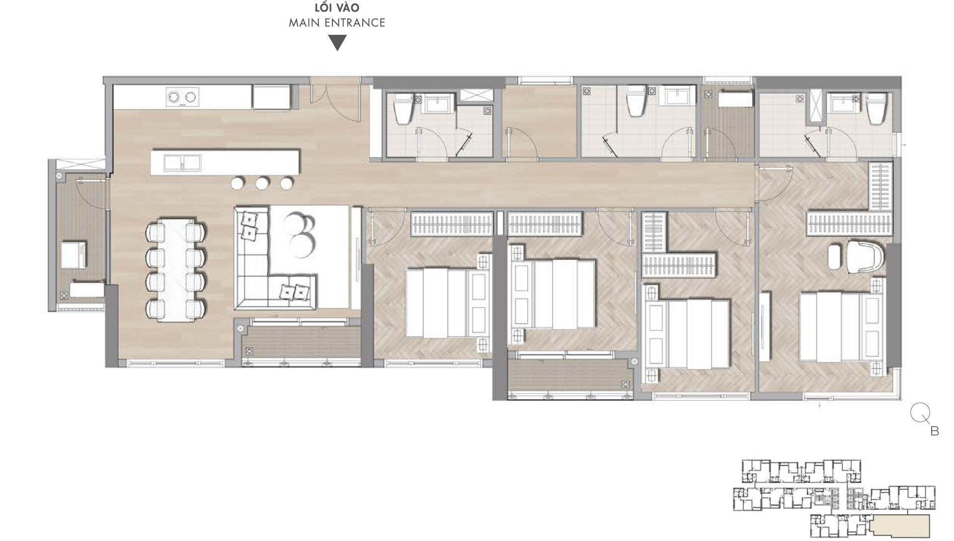 B.03 B.04 Type  2 Floor 2