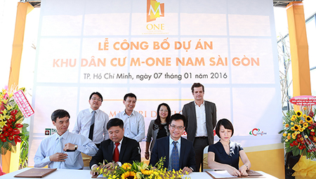 Lễ công bố dự án Khu dân cư M-One Nam Sài Gòn