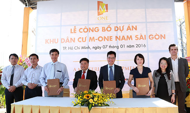 ​Lễ công bố dự án khu dân cư M-One Nam Sài Gòn