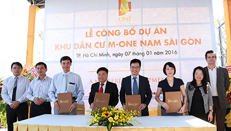 Masteri công bố dự án khu dân cư M-ONE Nam Sài Gòn