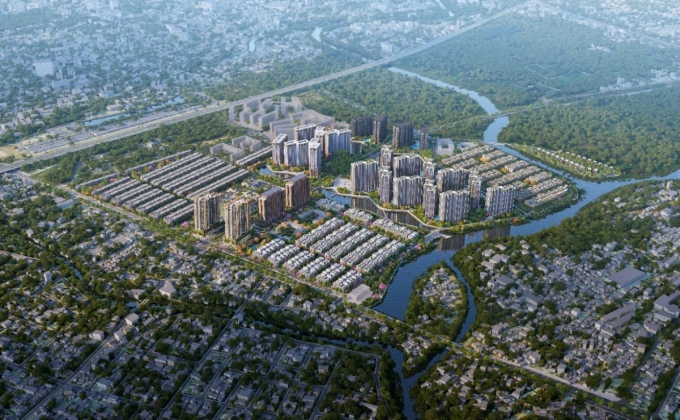 Phối cảnh khu đô thị The Global City