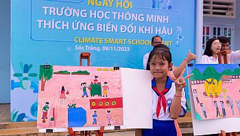 UNICEF and Masterise visited Soc Trang and witnessed the “Innovation for Children”